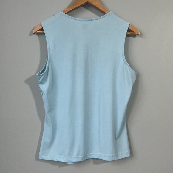 Terra Nostra classic tank top in light blue size Large - Picture 2 of 4